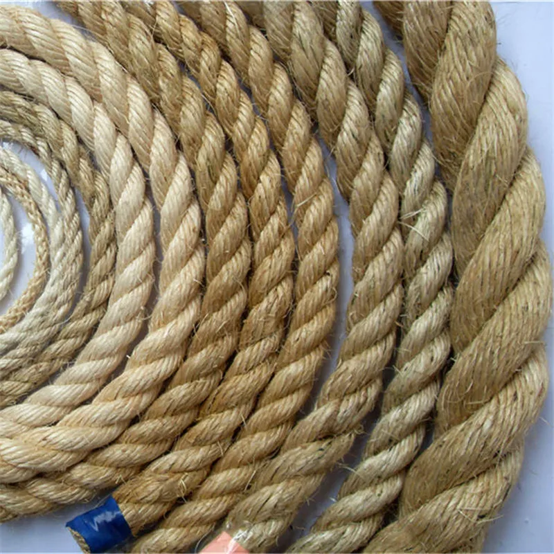 560mm Sisal Rope Twist Sisal Cordage Natural/bleached White For Pets