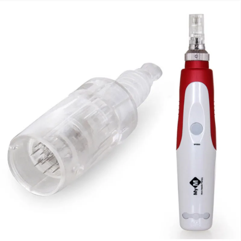 

Rechargeable Microneedling Dr Pen Derma Pen Ultima microneedle 3mm Needle Cartridge, White or customized