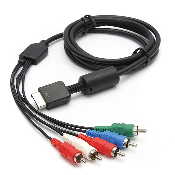 

2m 1080P Component 5RCA AV AUDIO VIDEO HD TV Cable Cord For Sony for Playstation 2 3 PS3 PS2 Controller Console