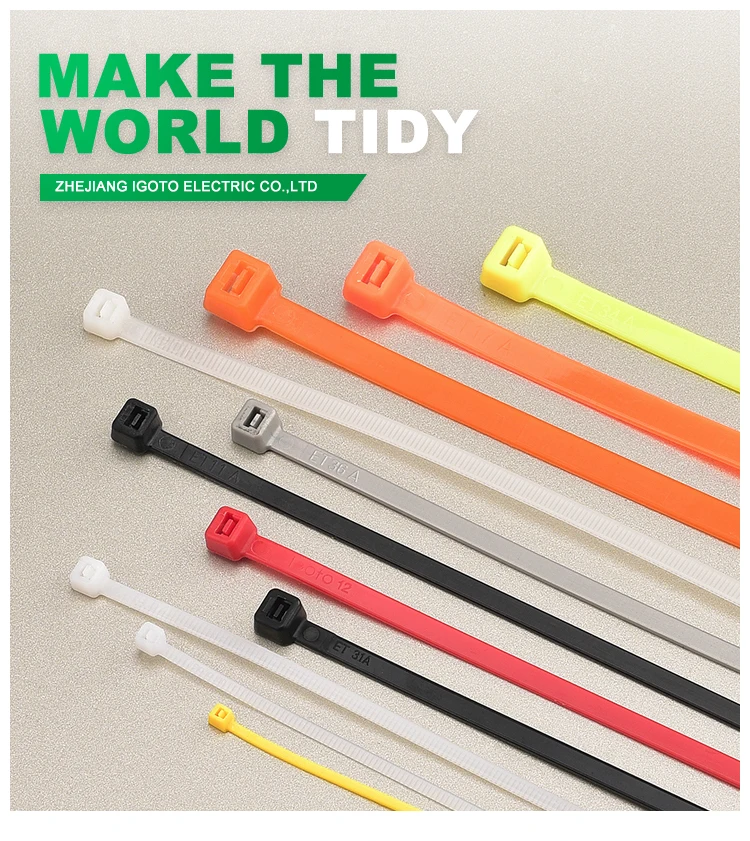 self locking nylon cable tie,zip ties, wire tie