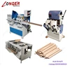 lg202 Automatic Round Rod Milling Sanding Wooden Broom Hammer Pole Stick Molding Making Wood Broom Handle Machine