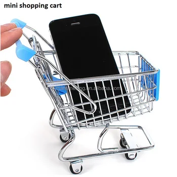 Mini Shopping Cart Mode Storage Basket Desk Organizer Buy Mini