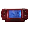 Charming Novelty Table Bedroom Promotional LED Colorful Changing Calendar Talking Alarm Clock For Blinds