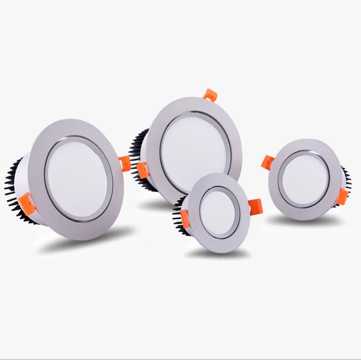 20W 18W 15W 12W 9W 7W 5W 3W Recessed LED Downlight S COB Dimmable LED downLight