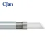 Transparent Silicone Cover Stainless Steel Braid Cover Smooth PTFE tube Medical grade ptfe tube manufacturer in china