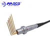 Custom Cable 1F 14 pin car navigation right angle contact socket and straight plug cable assembly