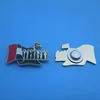 UAE flag and seven Shaikhs stand national day 46 magnet pin badge