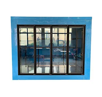 Cold storage/cold room with heating glass door