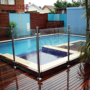 pool privacy fence above ground