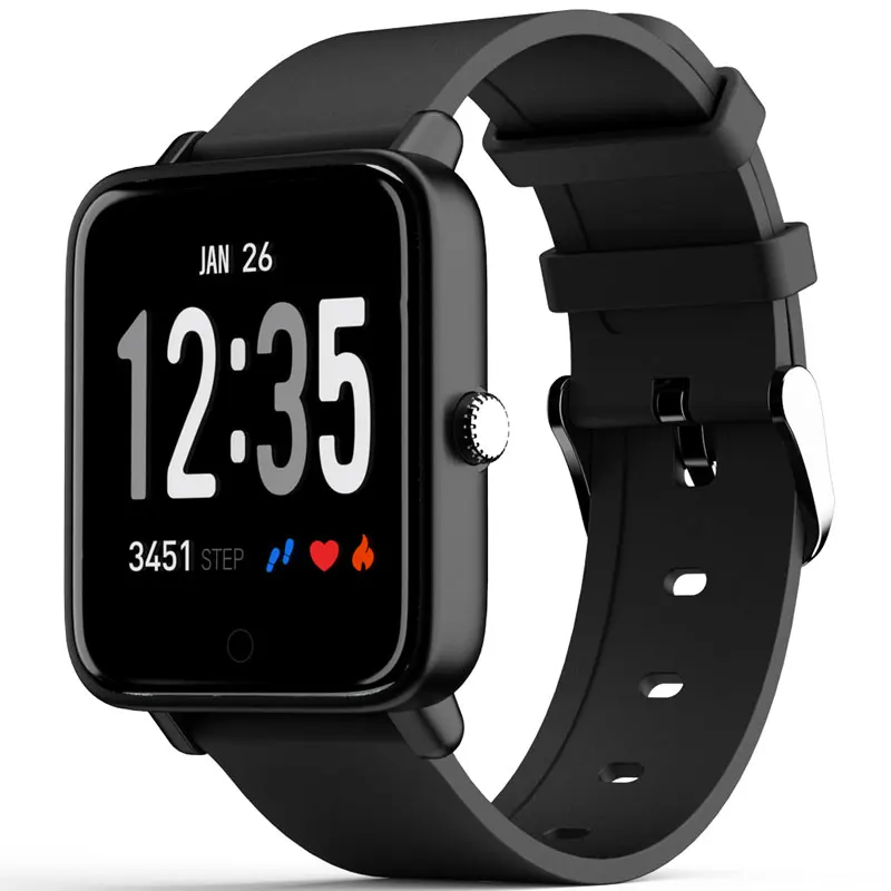 

LOKMAT Bluetooth call massges reminder Sports news fashion 2019 watch for blood pressure monitor watch