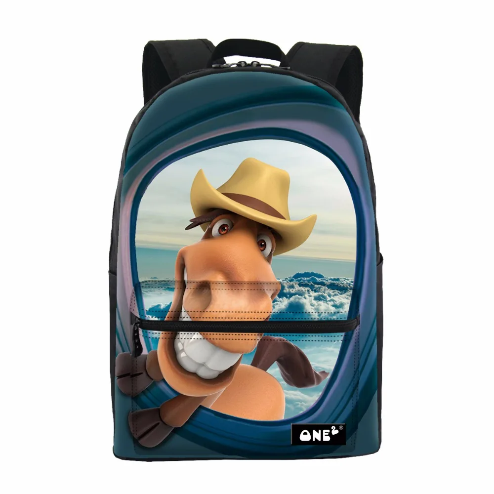 

XINXINGDA Best style sublimation backpack for school,or custom backpack with horse design, Any color is ok