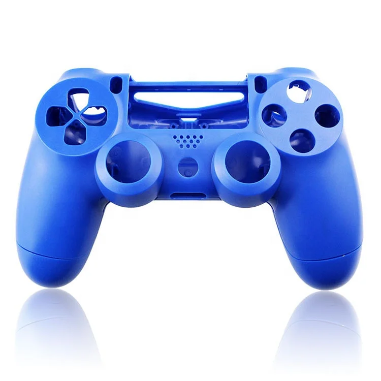 

Brand New Soft Touch Pure Blue Shell For PS4 Gamepad Housing Cover