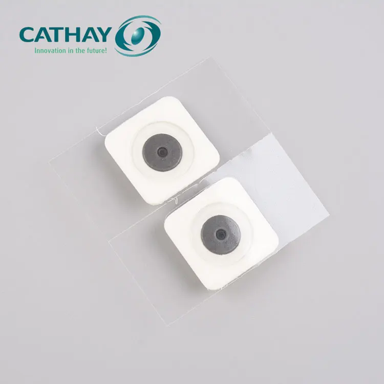 
Manufacturer supplier certificated square medical use ecg electrode 