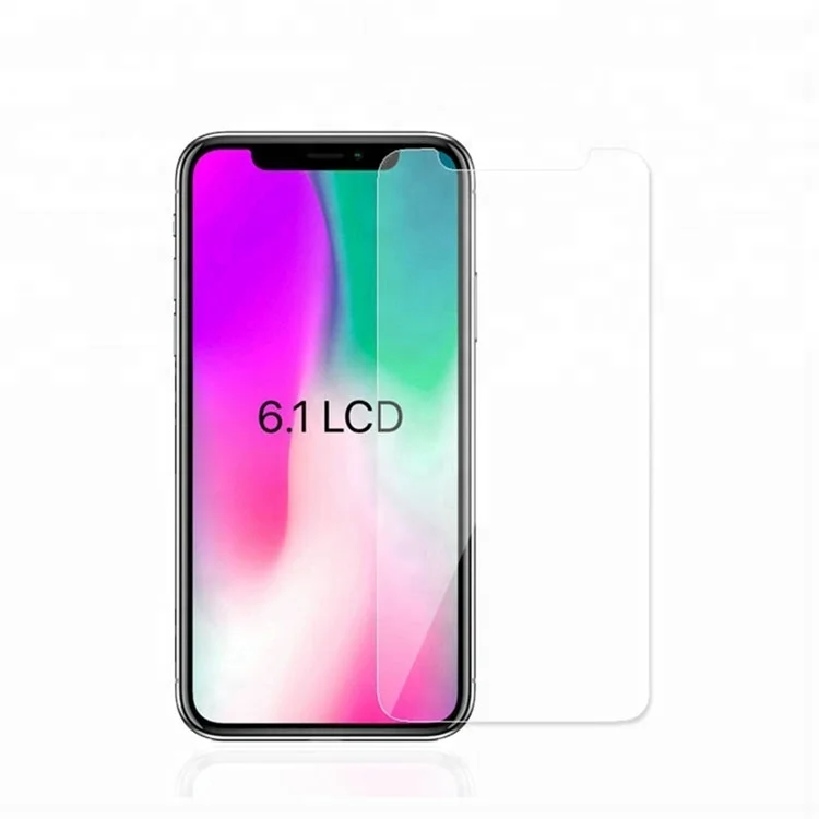 

For iphone xr tempered glass screen protector clear