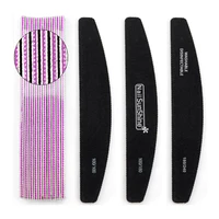 

Profession high grade black halfmoon nail file