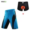 OEM Men MTB Cycling Shorts Ciclismo Offroad Bike Shorts for Running With 3D soft Gel Pad Underwear Detachable Short Durable