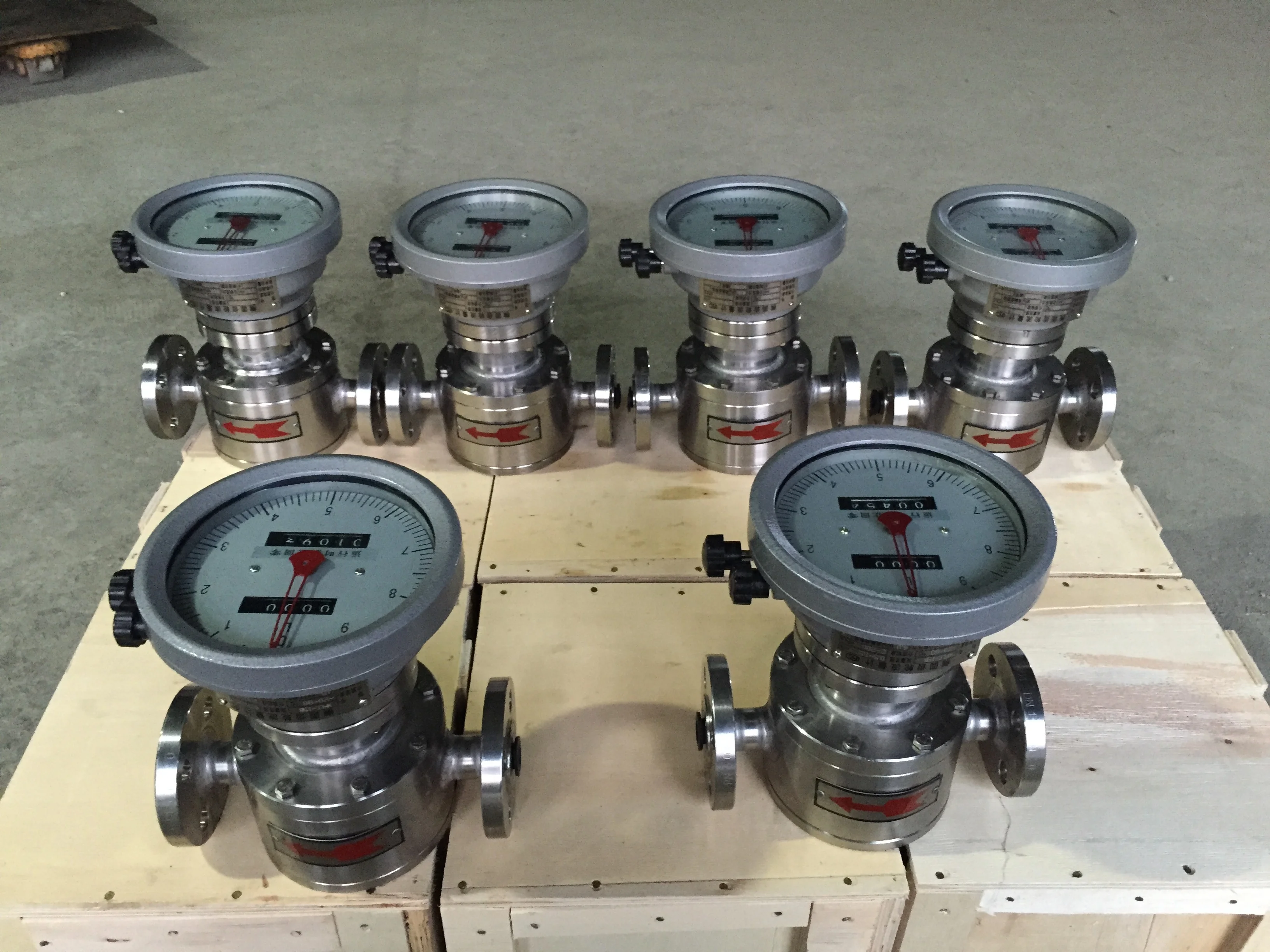 Dh900 Oval Gear Flowmeter Palm Oil Diesel Oil Flow Meter Mechanical