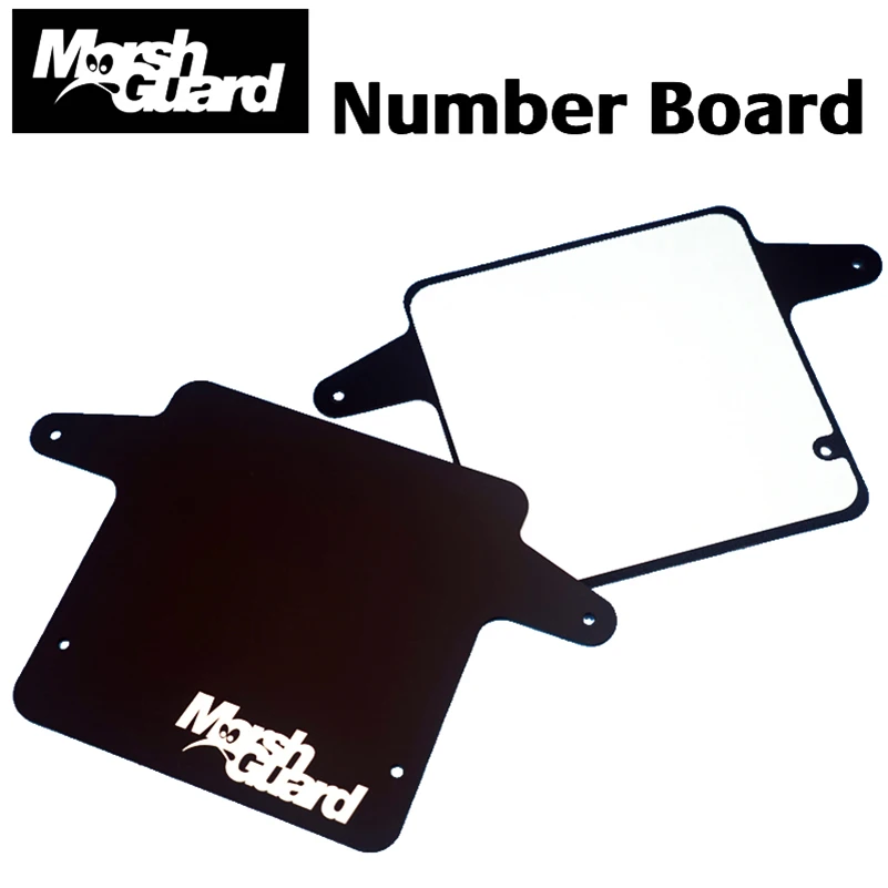 

MARSH GUARD Bicycle Fender Bike License Number Board Cycling For Race XC TR AM ENDURO DH FR Wholesale Bike Number Board, Black