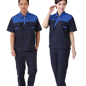 short sleeve cheap working uniforms Industrial workwear engineer short sleeve cheap working uniforms Industrial workwear engineer
