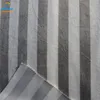 Printed oem design micro stripe velvet super soft fleece fabric sofa fabric for blankets
