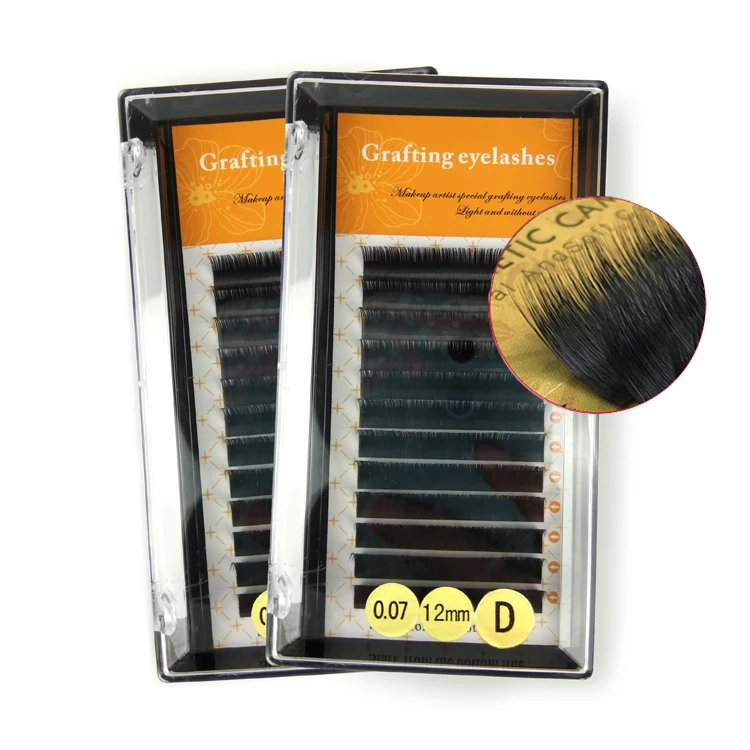 

Natural Soft Private Label eyelash extension Lashes Extension Individual Eyelash Extension, Natural black