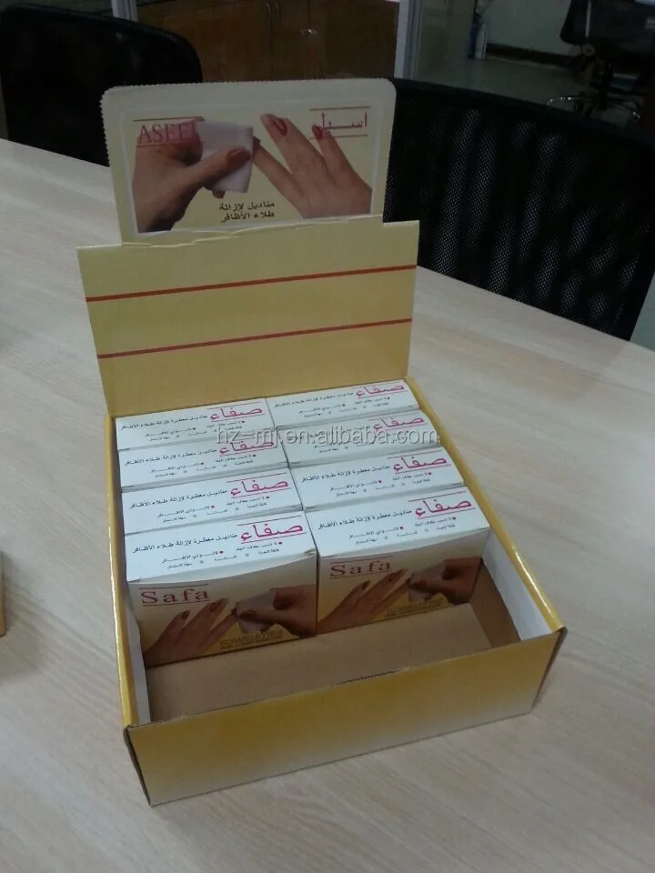 
OEM Nail Polish Remover Wipes Wholesale 