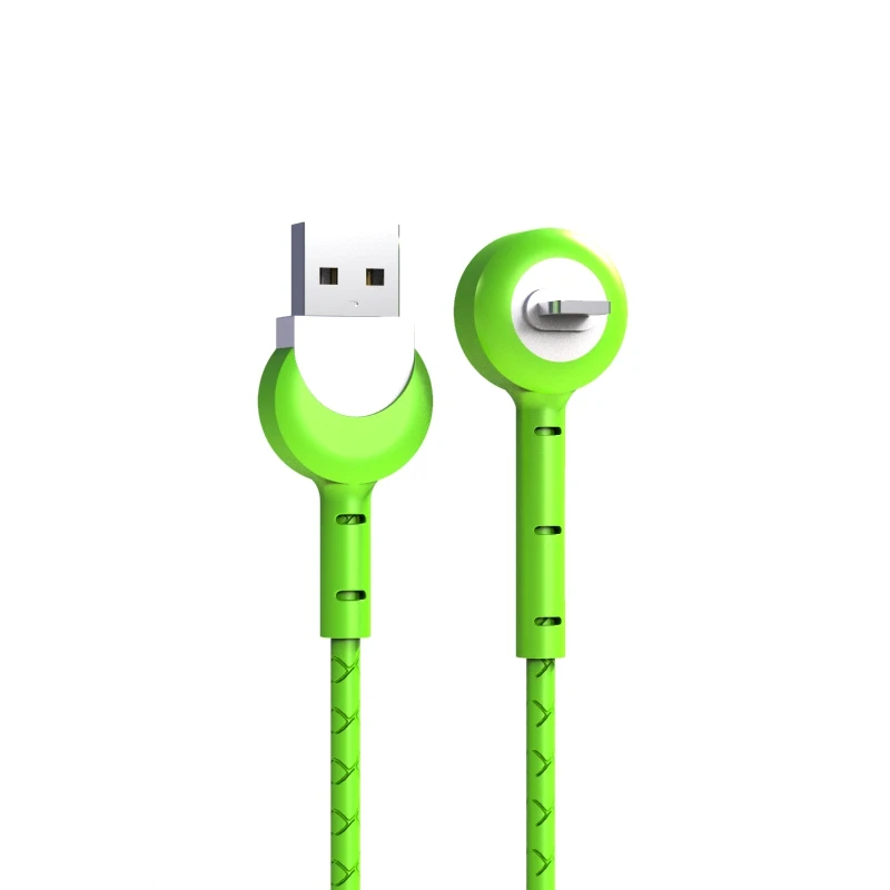Flexible metal usb charging data cable stand holder steel cable - ANKUX.COM