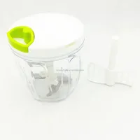 

In stock BW-391C 900ML 5 blades chopper vegetable chopper manual vegetable chopper for kitchen