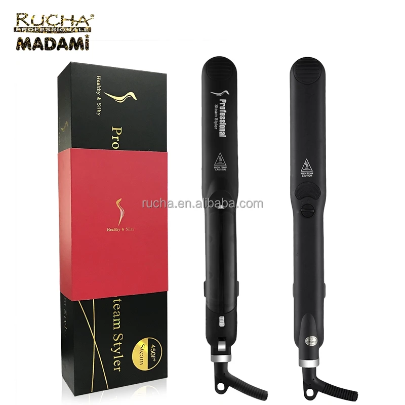 

Madami Top 10 China Argan Oil Steampod Steam Hair Straightener For Beauty Salon, Injection black color in stock