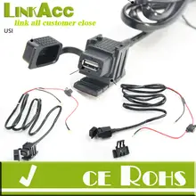Linkacc- st7 2.1a водонепроницаемая usb мотоцикла зарядное&nbsp;устройство
