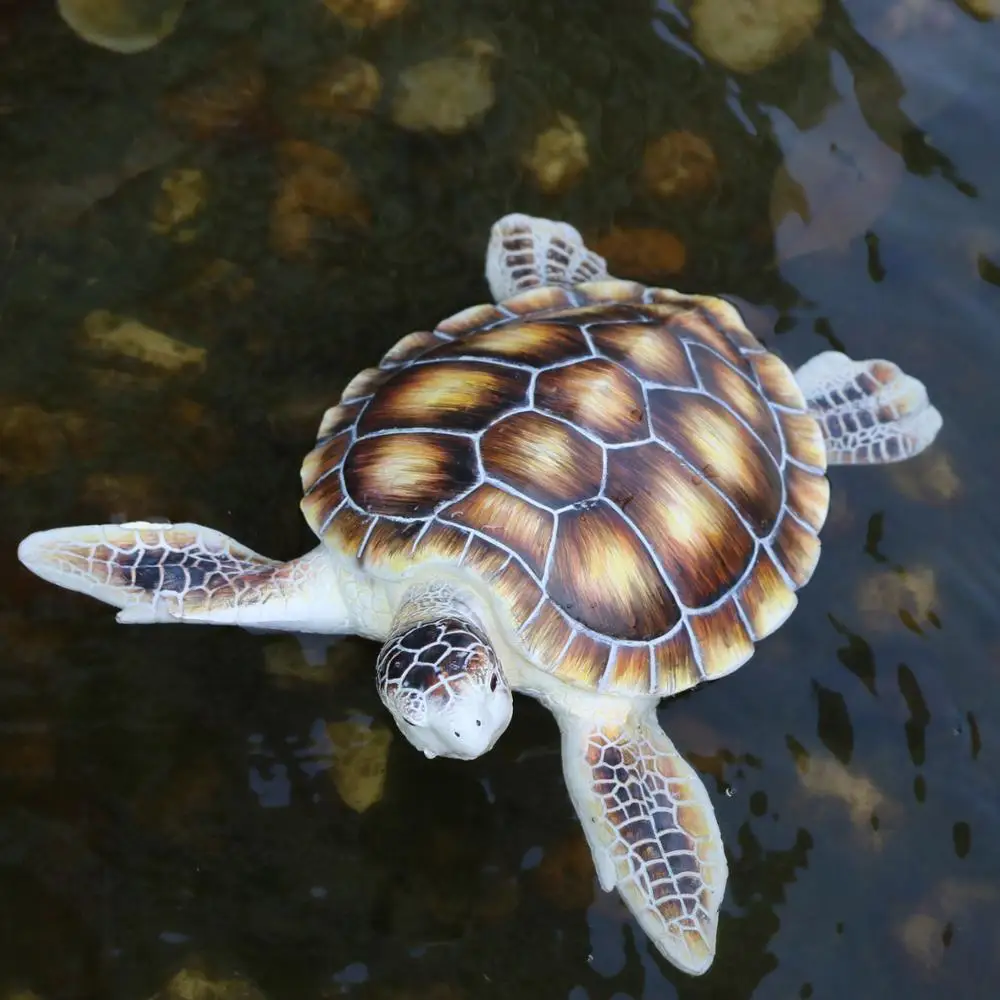 Polyresin Floating Turtle Statue For Garden Pond Decoration Buy