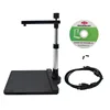 K1000 10MP 3264x2448 A3 A4 A5 HD LED High Speed Document Book Photo ID Scanning Camera Scanner