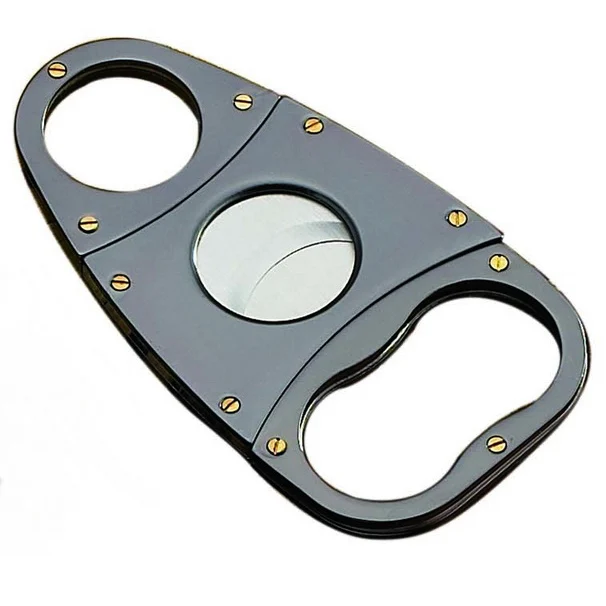 

wholesale custom cigar cutter cigar accessories gift stainless steel cigar cutter, Many colors for choice