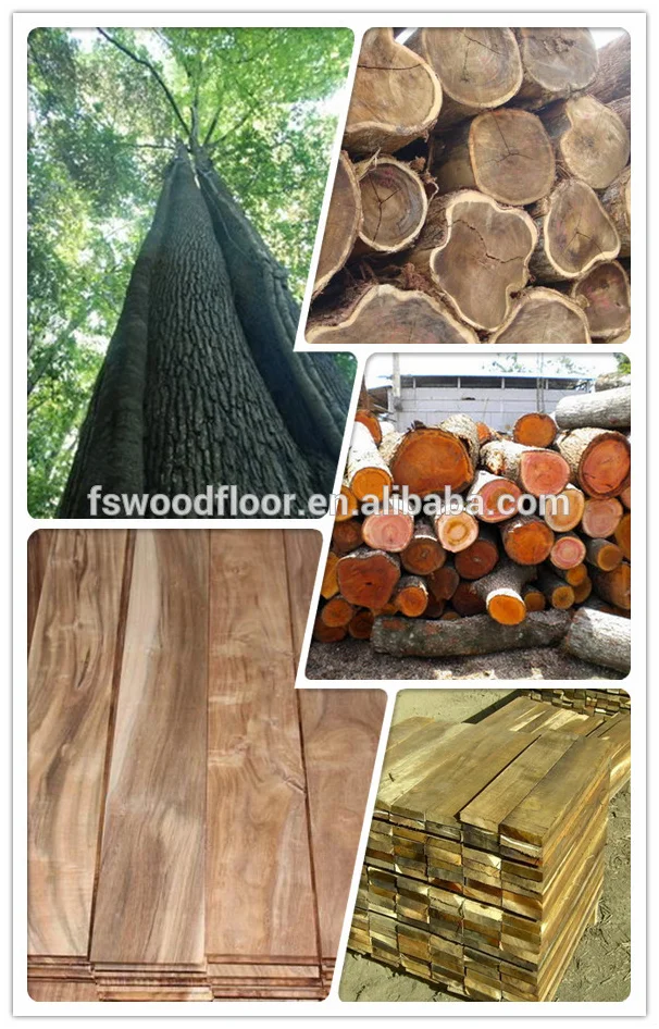 Prefinished Tobacco Road Handscraped Acacia Hardwood Flooring 5