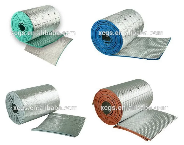 High Reflective Aluminum Foil Backed Foam Insulation Rigid Foam Board Insulation Buy Aluminum