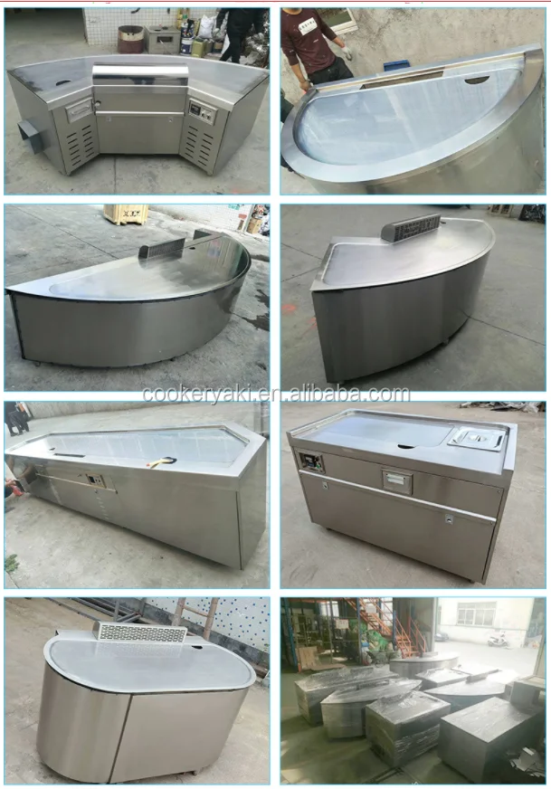 Japanese Hibachi Grill Teppanyaki Table Buy Restaurant Hotel Equipment For Sale Mobile,Gas And