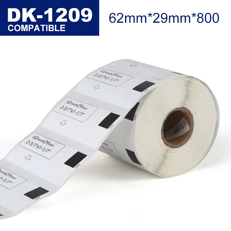 Custom Packing Dk11209,Dk1209,Dk209 Brother Compatible Labels 29 X