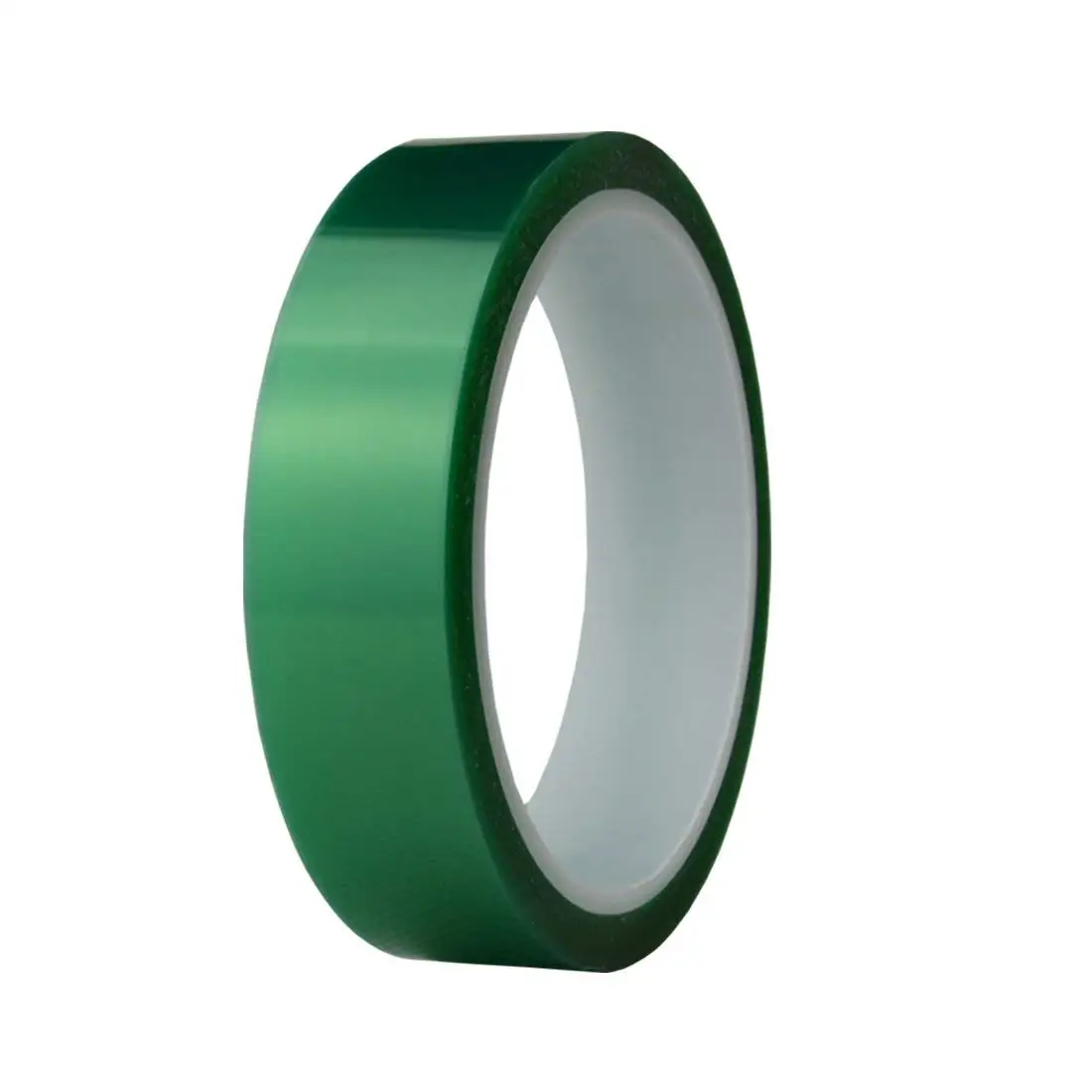 1mil High Temp Green Polyester Masking Tape for Powder Coating 2/" x 72yds
