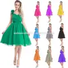 Clothes walson China factory Walson solid color slim fit chiffon flower shoulder rockabilly swing dress evening dress 2016