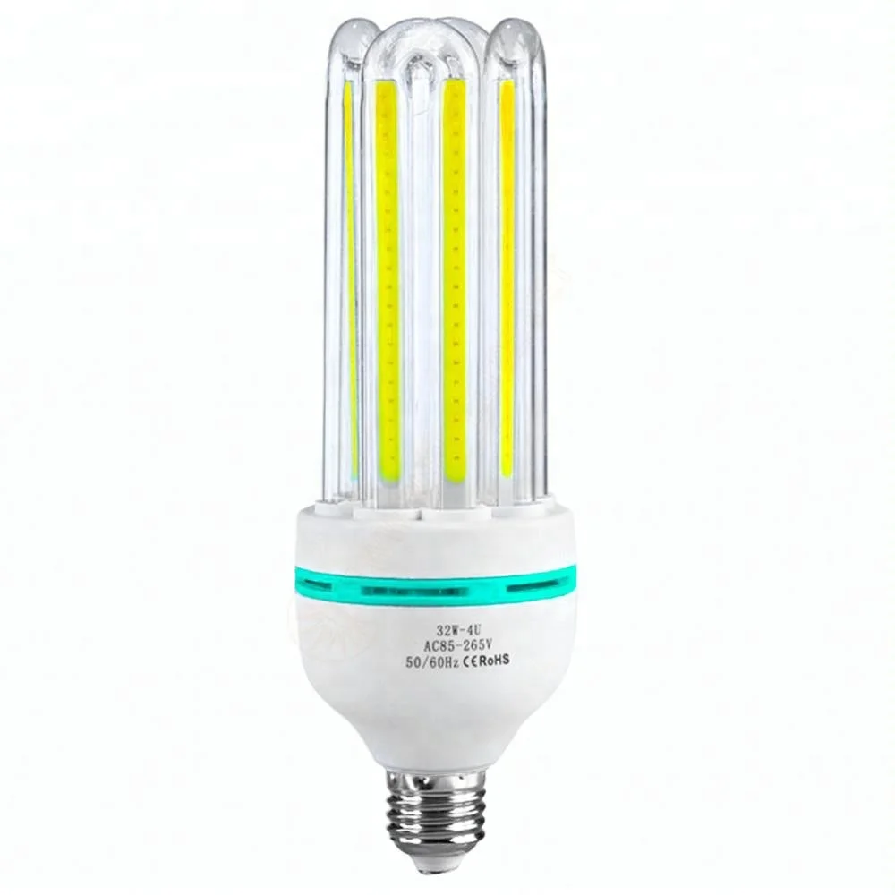 led tri-color bulb cob cfl corn 3u type 4u compact fluorescent replacement lamp