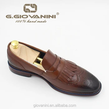 Wear With Jeans Cow Leather Dress Shoes 