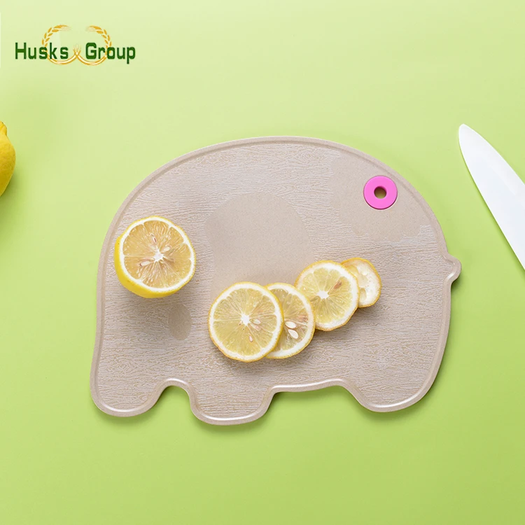 
Baby Food Supplement Household Small Rice Husks Cute Cutting Boards 