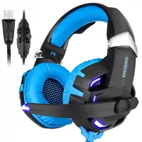 

GlobalCrown K2 7.1 Surround Sound USB Gaming Headset Casque Wired PS4 X-box One Headphones
