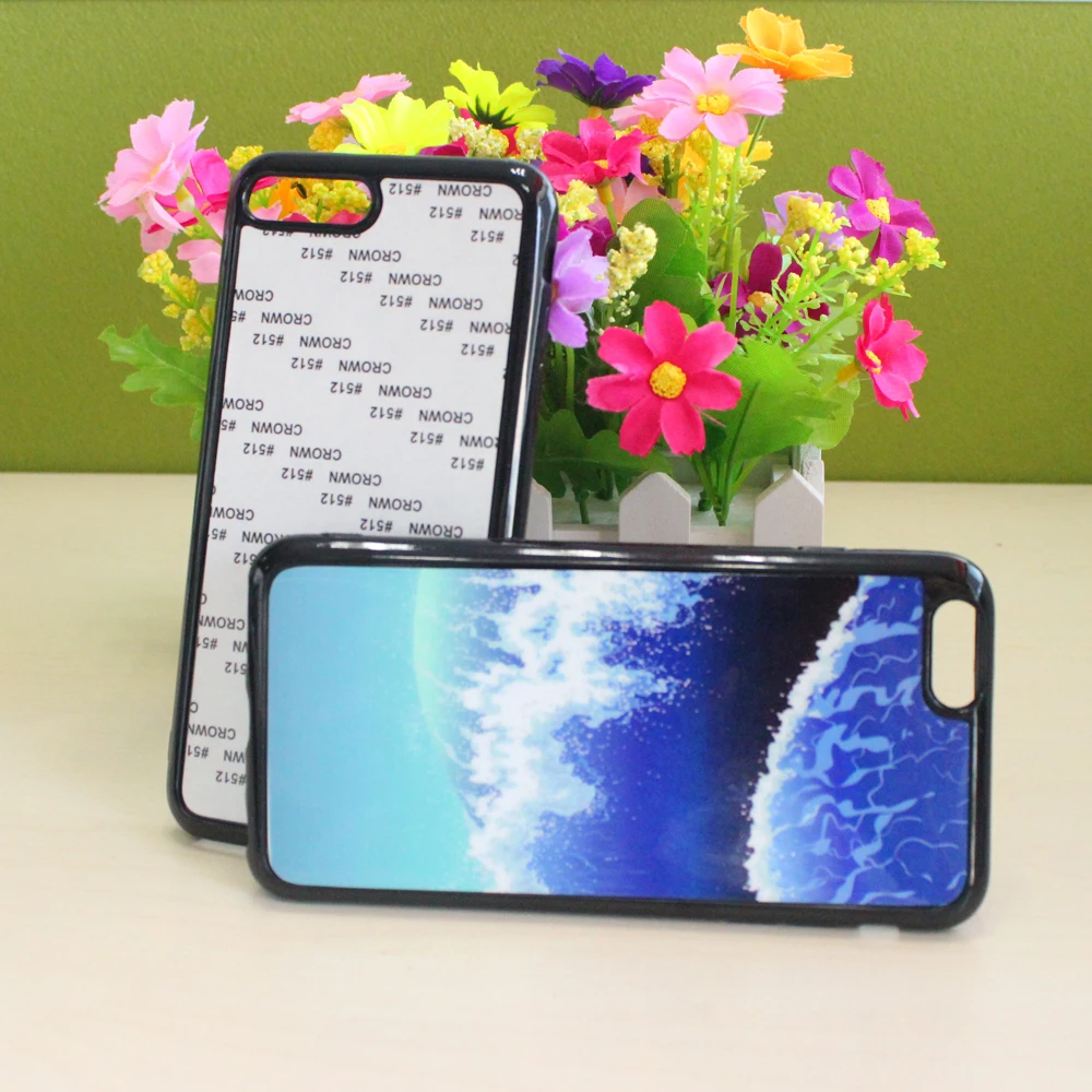 

2D TPU Sublimation Case Custom Design Mobile Phone Shell Blank Heat Press Phone Soft Cover, Black,transparent
