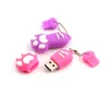 New Cartoon Cat Claw Usb flash drive 4gb/8gb/16gb/32gb cat's claw usb flash drive pendrive/car/gift/disk ,64gb pen drives