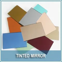 tinted mirror