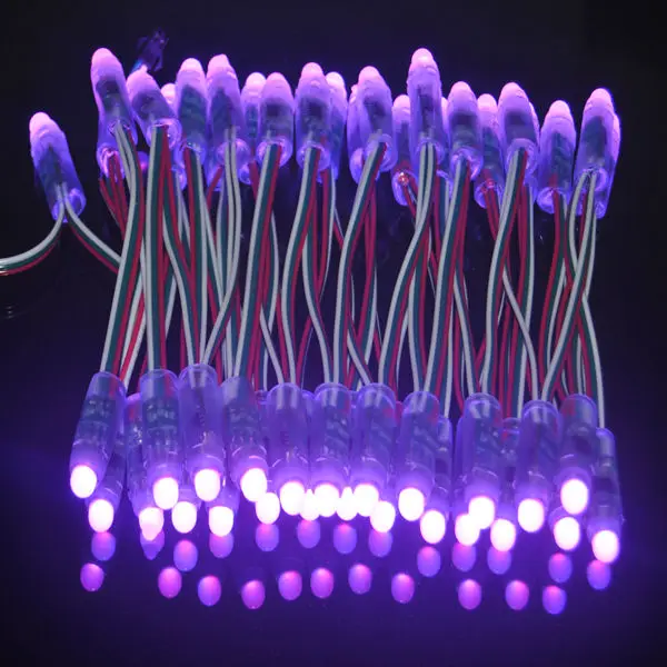 
12mm diffused rgb led pixel light---complete seal structure desig for outdoor use 
