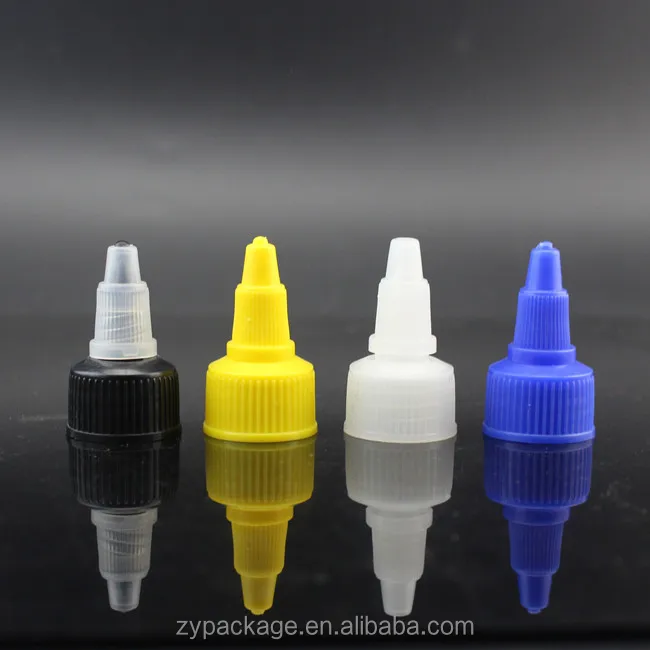 黒20mm 24mm28mmボトルツイストノズルキャップ20-410 24-410 28-410