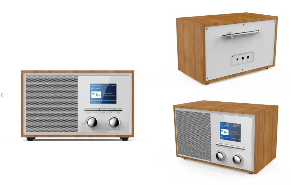 Portable Radio WiFi Receiver with Rechargeable Liion Battery