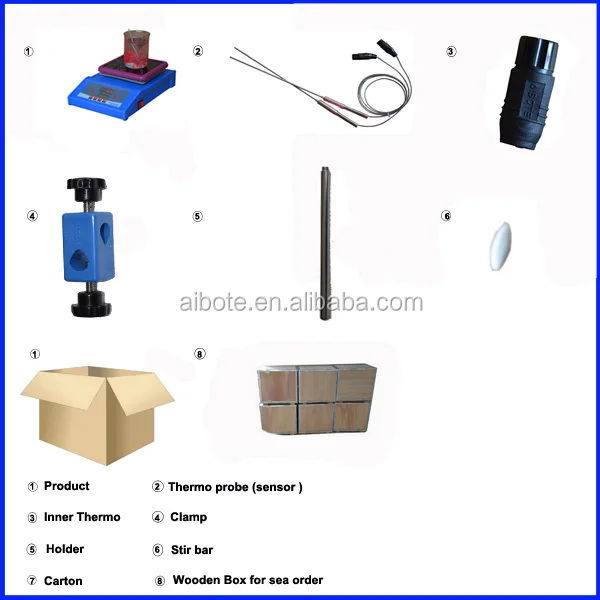 2000ml hot plate magnetic stirrer